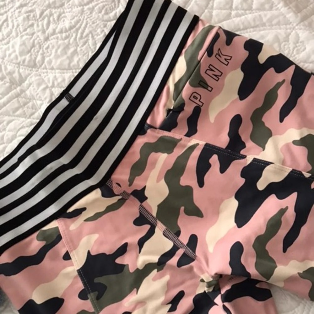 Pink workout pants
